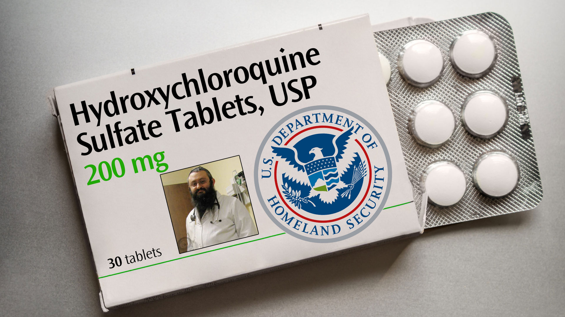 Homeland Security Dr. Vladimir Zelenko Hydroxychloroquine