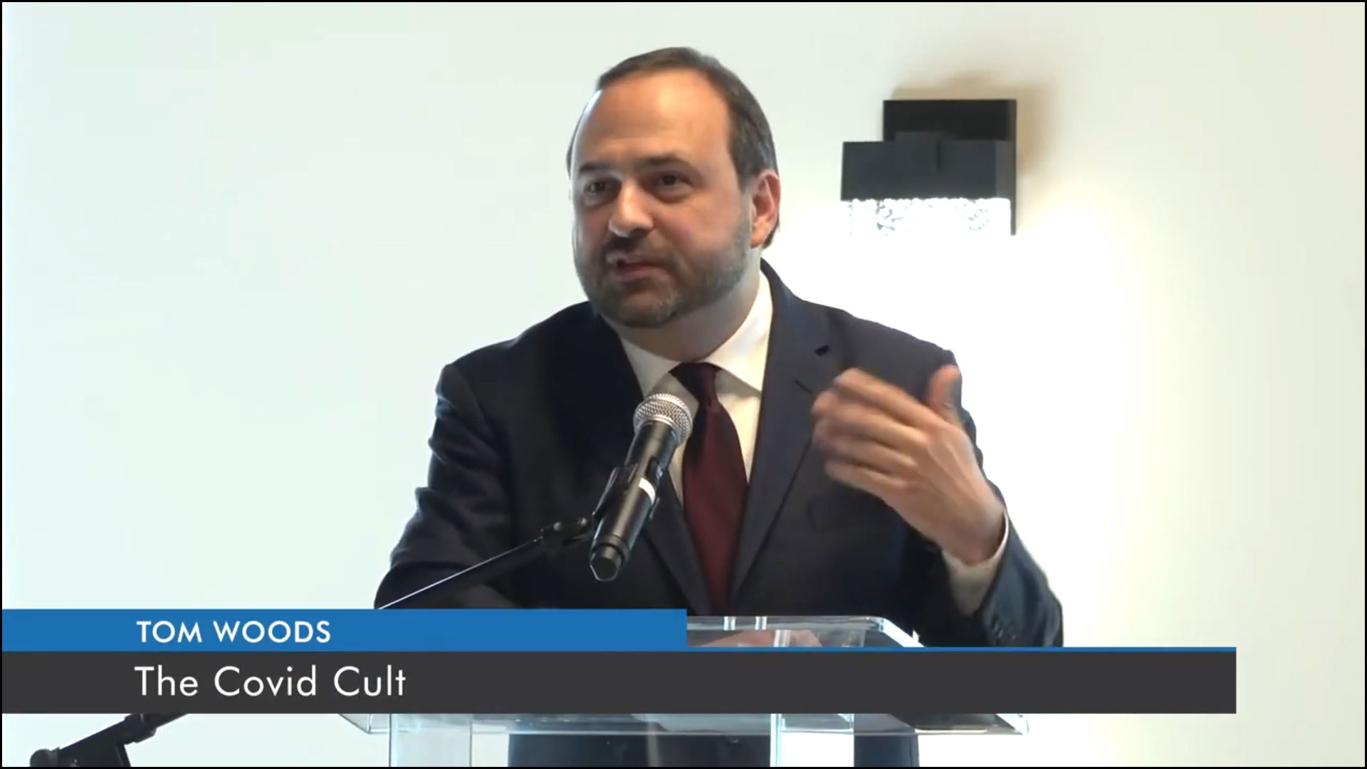Tom Woods The Covid Cult presentation